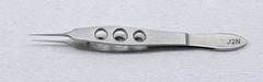 Katena K5-5000 Ophthalmic McPherson Straight Tying Forceps 4″ Length