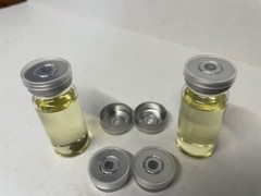 Large 1000 Pc. Lot 20mm, CLEAR, Flip Top Cap Aluminum Crimp Seal for Vials