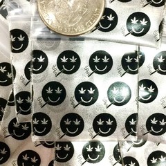 BaggiesSince1987 – 1515 Design Zip Bags METALLIC P 50 D MIX 100PCS, READ DETAILS