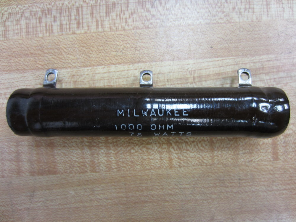 Milwaukee Resistor 1000 Ohms 75 Watts