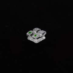 Dental Orthodoncia Ceramic Brackets Self ligating Monocrystalline Sapphire Brace