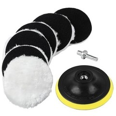 6 Piece 4 Inch Buffing Pad, for Polishing and Waxing, Painting Tabletops, Old Le