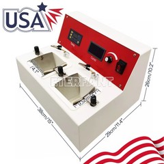 Dental Lab Electrolytic Polish Machine with Two electrolytic Cells 110V 250W