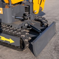 FREE SHIP 1.4Ton Mini Excavator With B&S EPA Engine Swing Boom+5 ATTACHMENT