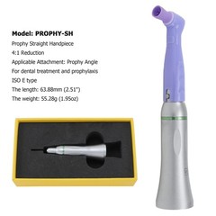 Dental Hygiene Prophy 4:1 Straight Nose Cone Handpiece Air Motor 4 Hole WH NSK