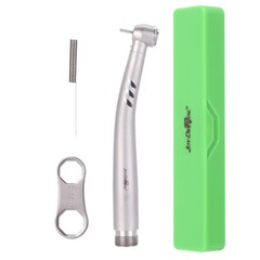 Dental LED Fiber Optic E-Generator High Speed Handpiece 3 Way Spray Push 2 Holes