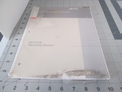 Hewlett Packard, HP 3325B, Operating Manual, Used