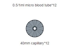 High Speed Microcentrifuge Lab Digital Centrifuge Machine for Capillary Tubes