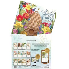 Lang Abundant Friendship 2026 Wall Calendar by Nicole Tamarin, 13.4” x 12”