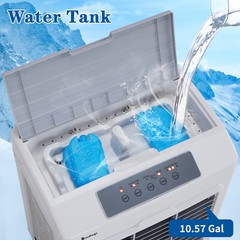 Indoor Outdoor Portable Evaporative Swamp Air Cooler 2353- 4118CFM Remote 30-50L