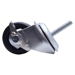 Lot of 4 Payson 020-2PJ-DW Stem Mount Double Wheel Caster 200lbs, 2-1/4in Swivel