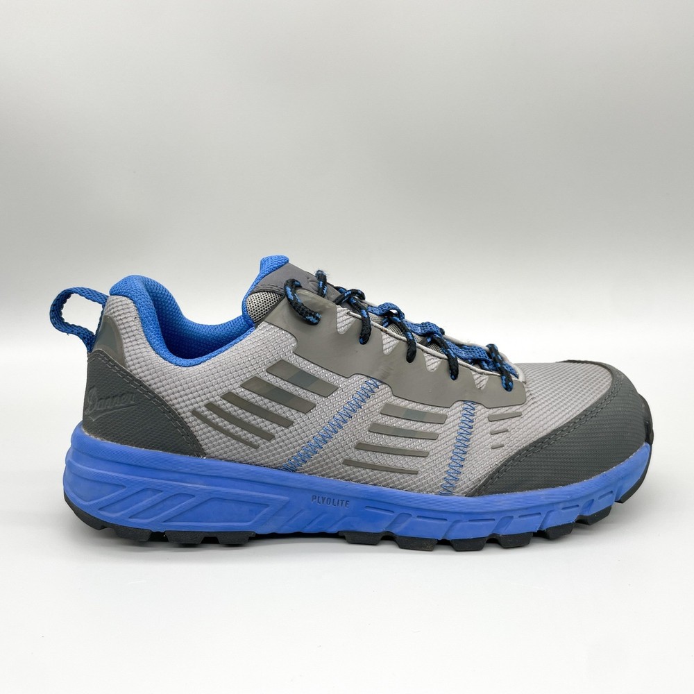Danner Run Time 3 Womens 9 Gray Blue Composite Toe Safety Work Sneakers Shoes