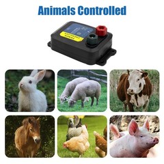 Electric Fence Charger PE2 – 0.10 Joule, 2-Mile/ 8 Acres Plug in Electric Fen…
