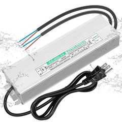 High PF 24V 400W LED Driver Power Supply, 90-170V AC to 24V DC Converter, IP6…