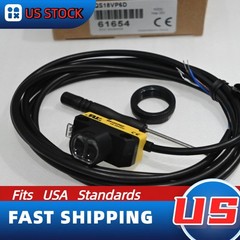 Banner Photoelectric Sensor QS18VP6D 2m Cable 10-30VDC IP67 Free Shipping