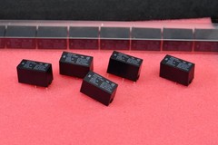 (5) Omron General Purpose Relay SPST-NO 24VDC Coil Through Hole G6B-1174P-US