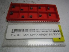 Korea Technics (10790523101) SPMX 050204 PA KT520 Threading Inserts – Pack of 10