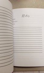 Sermon Notes Journal LINED with My Original Artwork 6 x 9 Inches