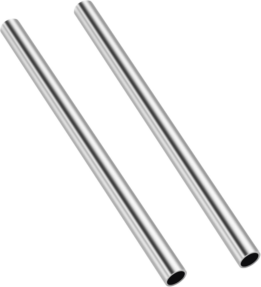 3/8 Inch (9.5mm) OD Round Metal Pipe, 304 Stainless Steel Tubing, 12″ Length Wel