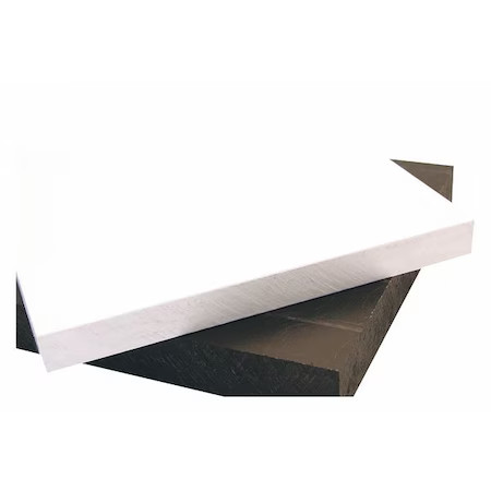 Black Hdpe Sheet Stock 24″ L X 24″ W X 0.125″ Thick, 1Zay6