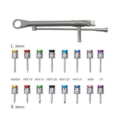Dental Universal Implant ProstheticTorque Wrench Screw Driver Autoclavable 135°C