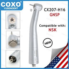 US COXO Dental Fiber Optic Turbine Handpiece High Speed Fit NSK 6 Pin Coupling