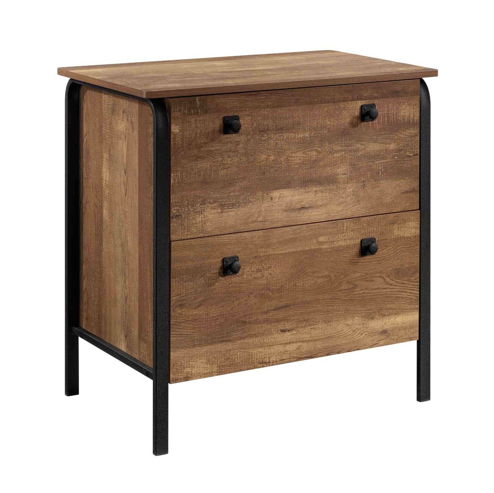 Safety interlock filing cabinet, extended drawers, textured finish, metal frame