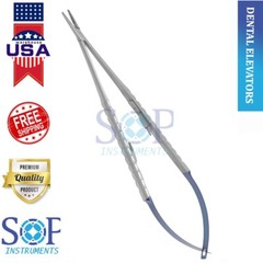 Dental Surgical Needle Holder Castroviejo 18 cm (7″) Straight by SOP instruments