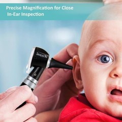 SereneLife Fiber Optic Otoscope / Auriscope – Internal Ear Inspection Instrument