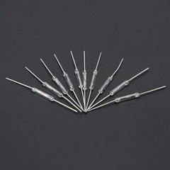 40 X Magnetic Glass Reed Switch 2 x 14 mm Normally Open N/O 2-Pin Low Voltage
