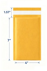 Kraft Bubble Mailers Padded Envelope Shipping Bags Seal Any Size 25/50/100/300