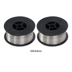 2-Pack 0.030″ Gasless Flux Core Wire, 2lb Each for MIG Welding Stainless Steel