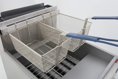 ATOSA ATFS-75 Commercial 5 Tube Stainless Steel Floor Deep Fryer 15000BTU 75 lbs