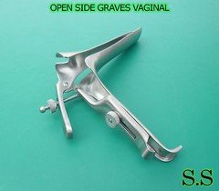 OPEN SIDE GRAVES VAGINAL SPECULUM SMALL SURGICAL INSTRUMENTS