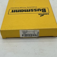 Lot of 5 Bussman NON-100 One Time Buss Fuses Class H 100A 250V