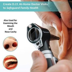 SereneLife Fiber Optic Otoscope / Auriscope – Internal Ear Inspection Instrument