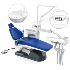 FDA CE Dental Chair Unit Computer Controlled Motor Delivery System+ Doctor Chair