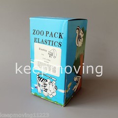 1 Box 50 Packs Orthodontic Zoo Pack Elastic Bands Fox 5000 Pcs/box 1/4 3.5 OZ