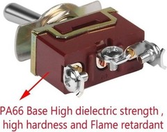 Silver Contact Heavy Duty 20A 125V 15A 250V SPST 3 Terminal Pin (ON)-OFF-(ON) Mo