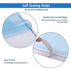 1000 OneMed Self-Sealing Sterilization Pouch 2.25″x5″Dental Medical Sterile Bags