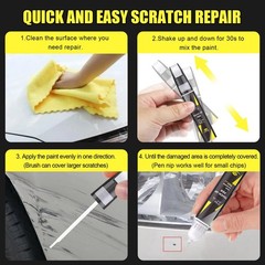 Silk Blue Metallic Touch Up Paint for Volkswagen | 2in1 Scratch Repair Kit