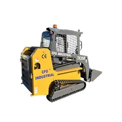 CFG 1.5 ton Mini Skid Compact Track Loader Gasoline RATO 999 Engine USA Stock