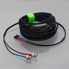 Dual RG316 Cable BNC 3~27M For Panametrics C-RS TransPort PT900 PT878 Flow Meter