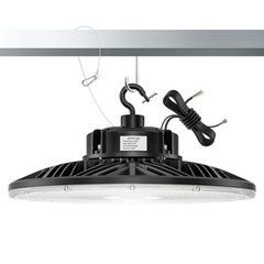 200W AC 100-277V LED High Bay Light Fixture Warehouse Garage Factory Shop Lights