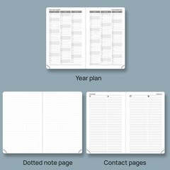 “2026 Pocket Weekly Planner (Super Mini Size 3” x 4.5”) 12 Months Compact “