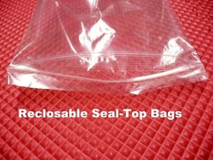 200 Small Clear Seal-Top 2×2 & 2×3 Reclosable Plastic Bags 2Mil Jewelry Baggies