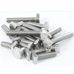 M10 – 1.5 Metric 304 Stainless Steel Square Head Bolts with Small Head Screws