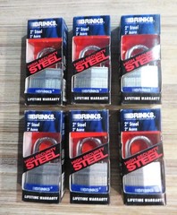 Brinks 50mm / 2″ High Security Steel Laminated Padlocks Set of 6 Keyed Alike