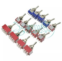 1PC/2PCS MTS-102/103/202/203 125V Mini 3/6/9/12PIN Toggle Switches Toggle Switch