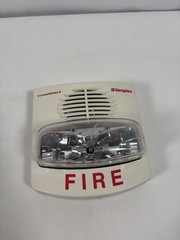 Simplex 4903 – 9428 Fire Alarms White Wall Mount